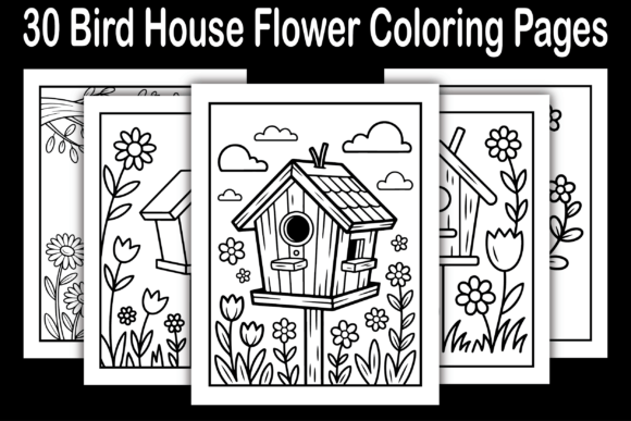30 Bird House Flower Coloring Pages: A Practical Evaluation for Digital Publishers and Creators