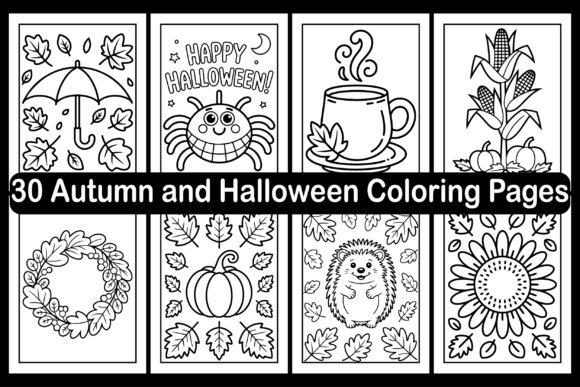 Autumn and Halloween Coloring Pages: More Than Just Seasonal Fun