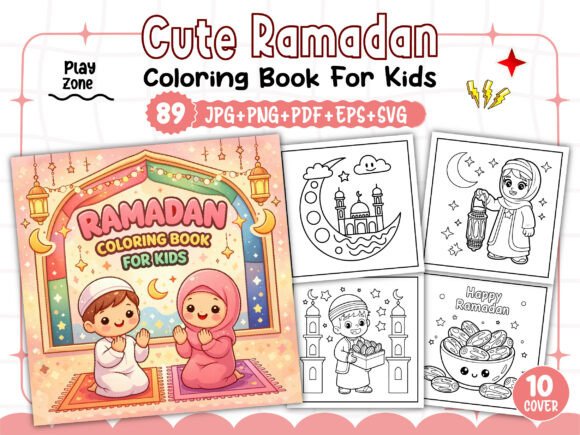 Cute Ramadan Coloring Pages for Kids: A Strategic Opportunity for KDP Publishers