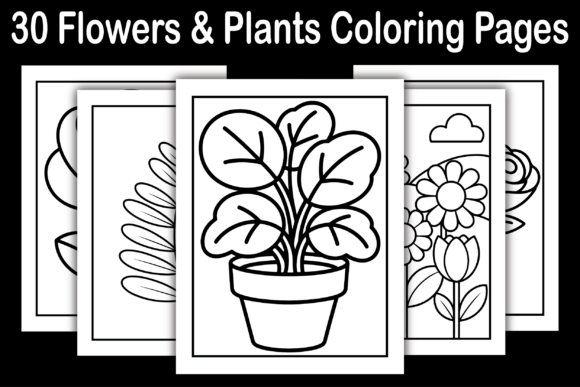 Flowers Plants Coloring Pages: A Creative Escape for Adults and a Market Opportunity for Creators