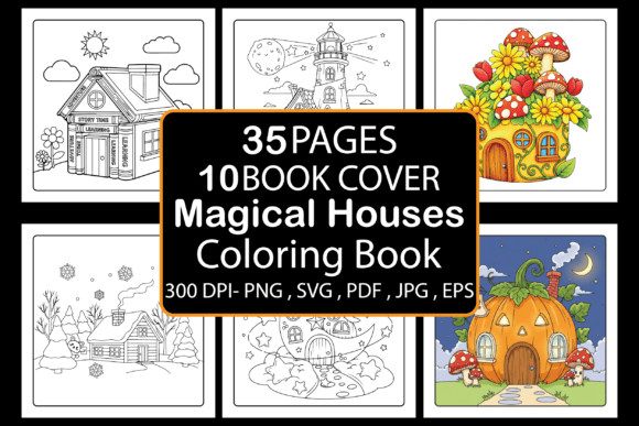 Getting the Most from Your Magical Houses Coloring Book