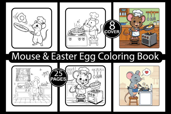 Mouse Easter Egg Coloring Book: A Creative Resource for All Ages